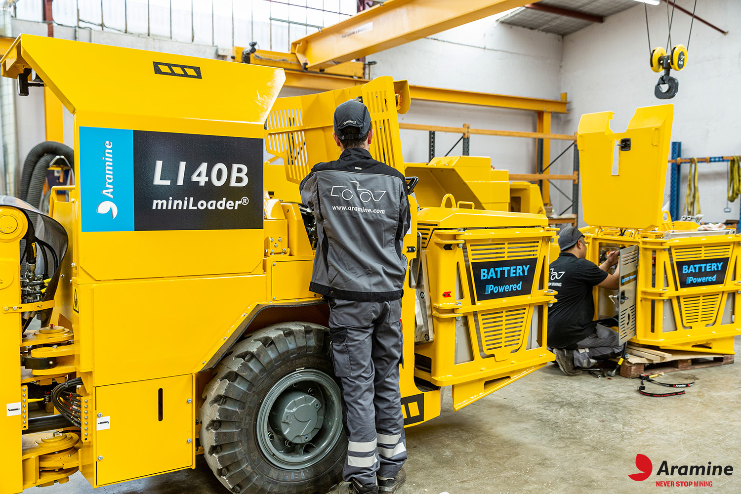 BEVs mining Equipment requires less maintenance