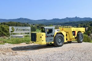 Underground Mining truck T1801C Aramine